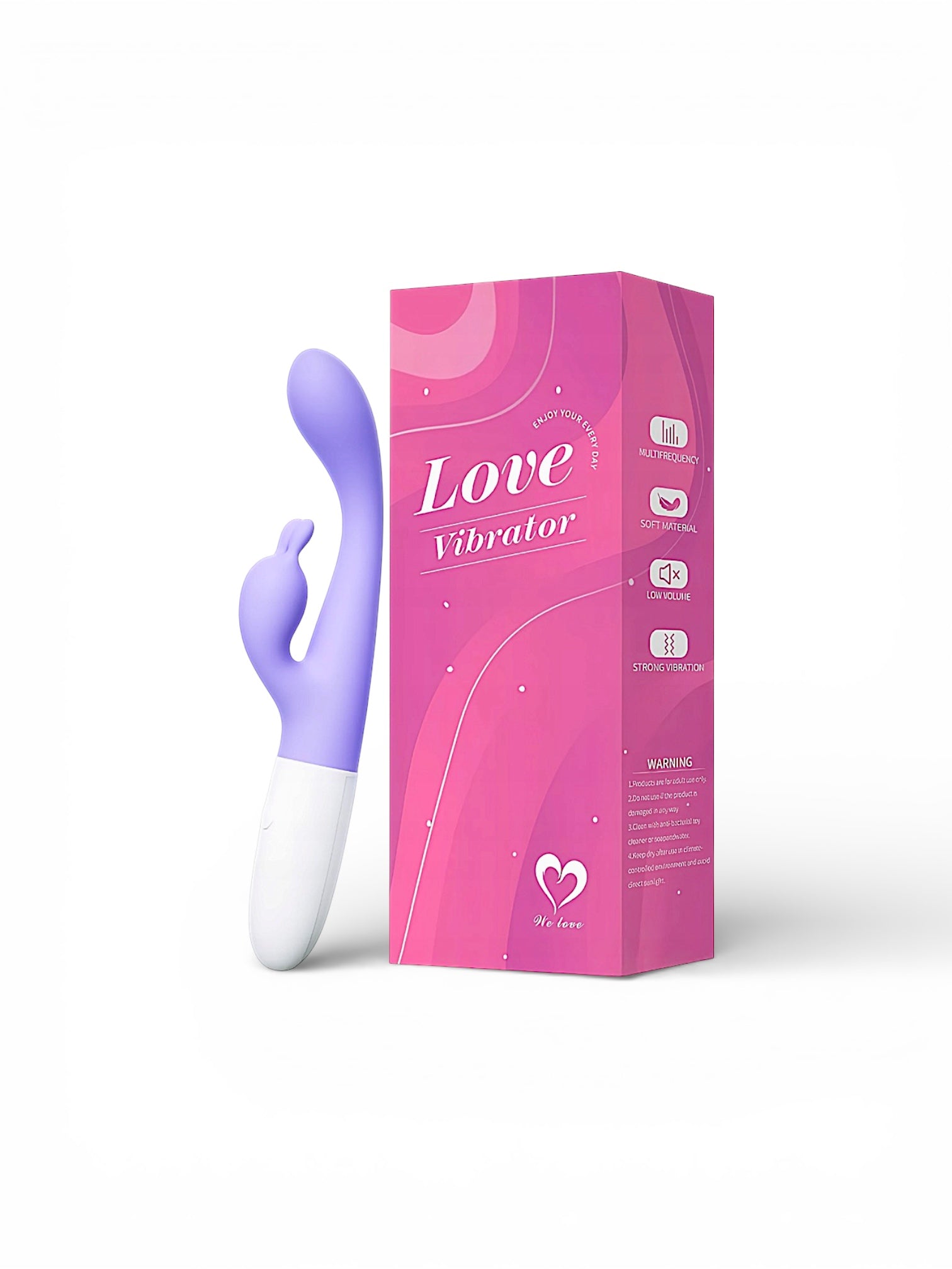 Silikonowy wibrator króliczek, punktu G