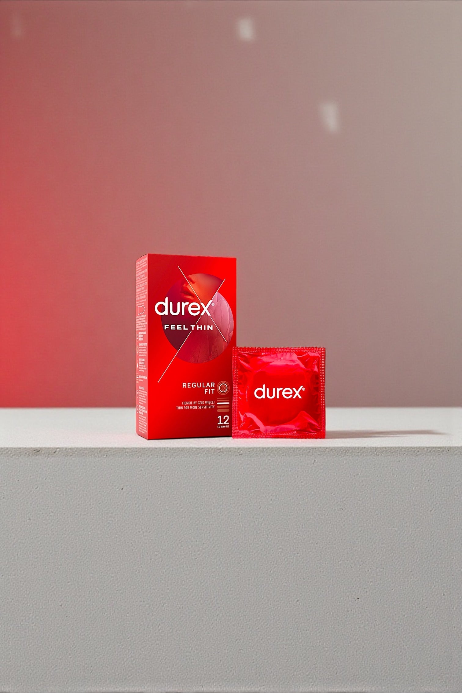 DUREX Feel Thin Classic cienkie prezerwatywy 12 sztuk