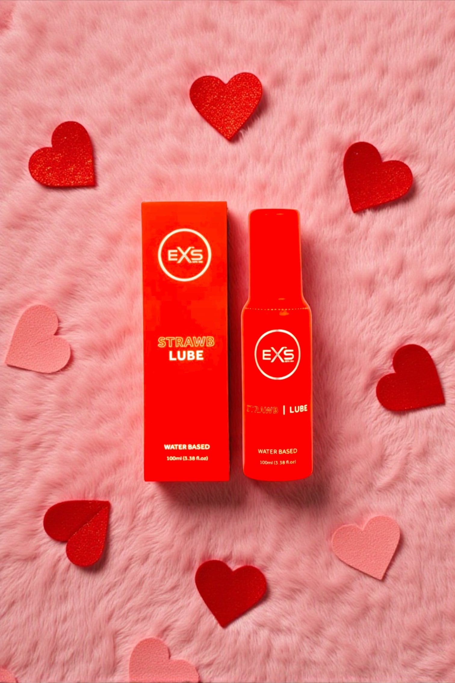 Żel intymny smakowy oralny truskawka EXS 100 ml