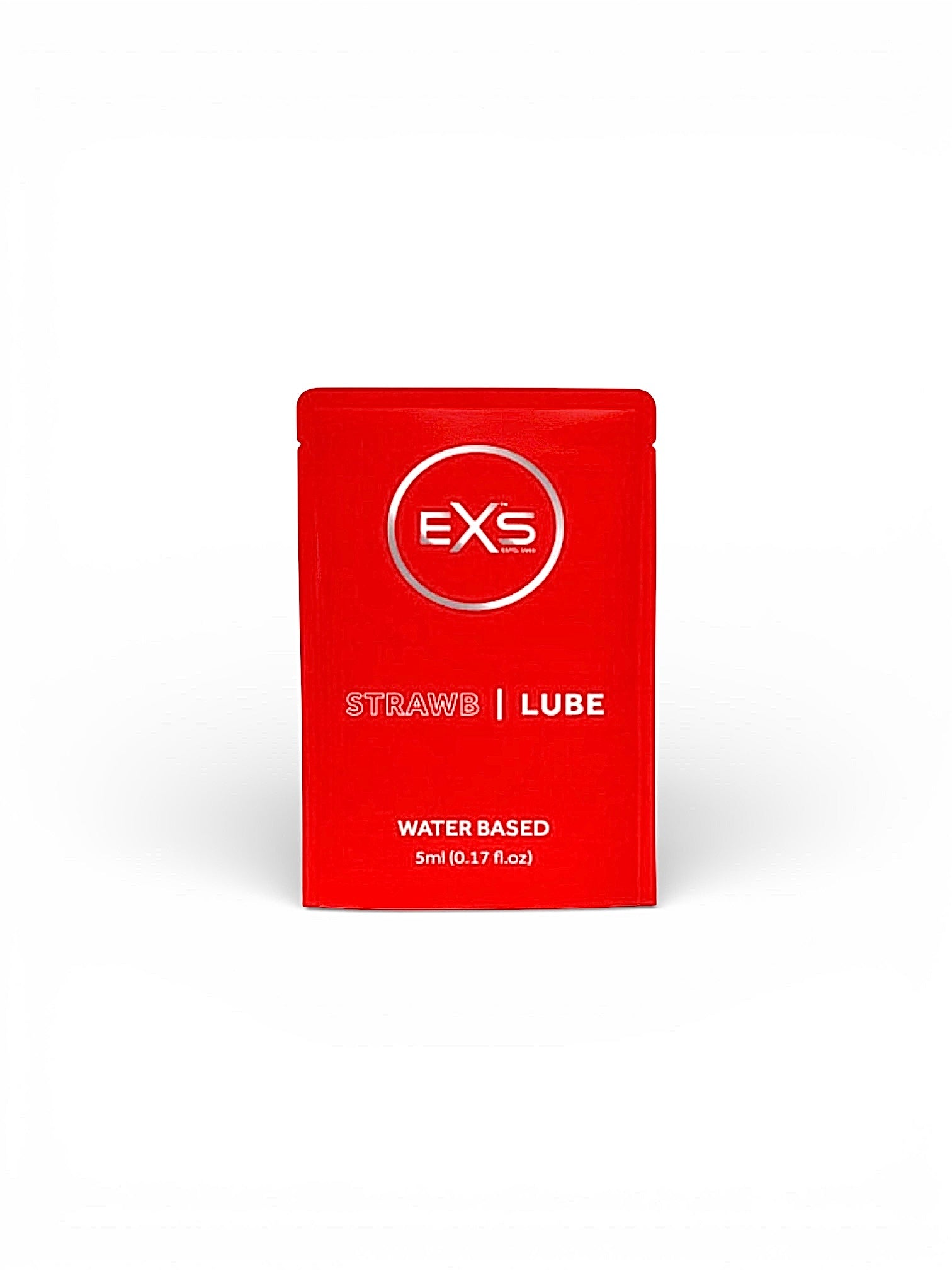 Strawberry żel intymny na bazie wody truskawkowy 5 ml EXS Flavoured