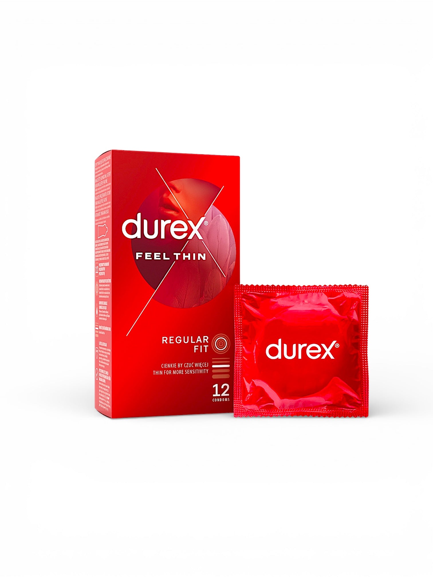 DUREX Feel Thin Classic cienkie prezerwatywy 12 sztuk