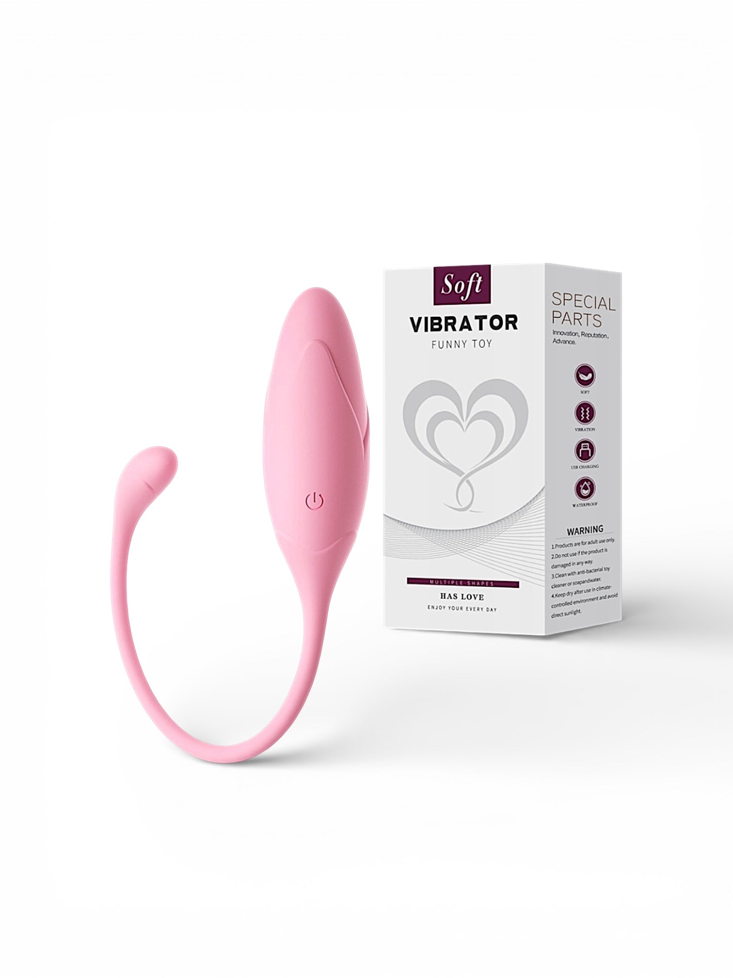 Wibrujące jajeczko sterowane aplikacją