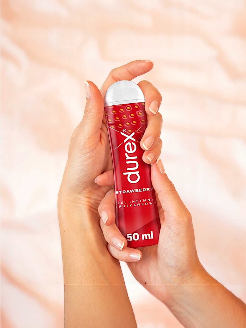 Żel intymny smakowy oralny truskawka DUREX 50ml